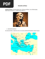 Heráclito de Efeso y Parmenides