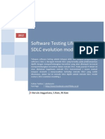 Software Testing For SDLC Evolution Modeling