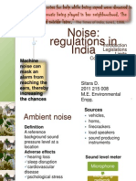 Noise Pollution - Prevention and Control - Rules 2000 &amp Laws &amp Noise Limits - India