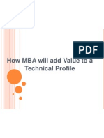 How MBA Will Add Value To A Technical Profile