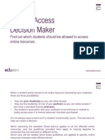 Student Access Decision Maker