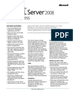 SQL Server 2008 - Express Datasheet