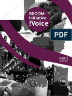 RECOM Initiative !voice 9-2012 ENG