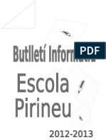 Butlletí 2012-2013
