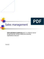 Sales Management