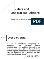 Employee Relations Lecture 7 The State