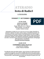 MateRadio 2012 - programma