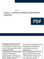 Reported Speech