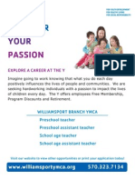 Discover Your Passion - Employment Ad