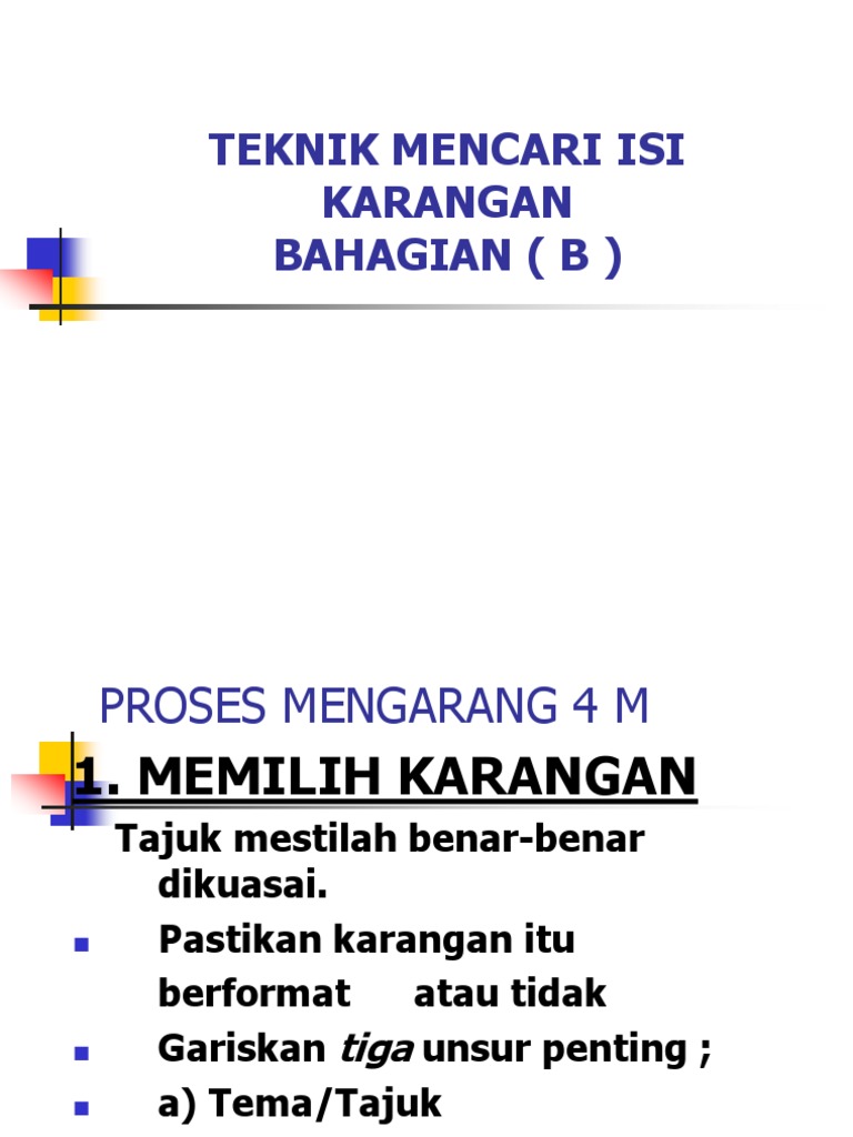 Bahagian B Formula