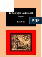 La analogía tradicional (Parte 2ª) Oscar Freire