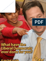 What Have the Lib Dems Done?
