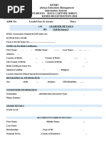 Kemis Data Capture Form - 2026 - 052731 | PDF