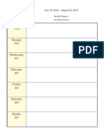 2012 2013.weekly Planner