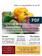 Mobile Pantry Flyer