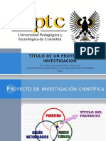 Titulo Proyecto Investigacion