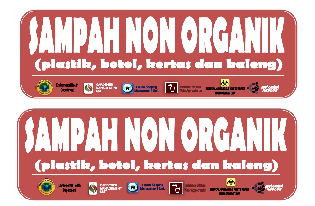 Tulisan Sampah Non Organik