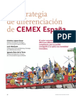 5.2. La Estrategia de Diferenciacin de Cemex