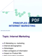 Principles of Internet Marketing: Napa Consulting Group