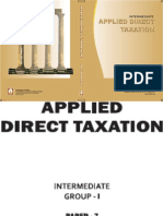applied direct tax material for icwa students 