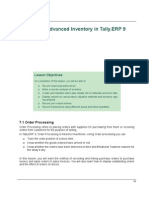Tally Erp 9.0 Material Advanced Inventory in Tally Erp 9.0
