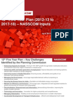 29_12th Five Year Plan_NASSCOM Inputs_April 2011