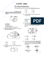 Gate EE Previous Year Papers 1992 - 2010