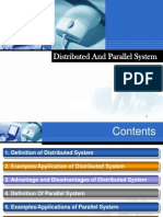 Distributed &amp; Parallel System