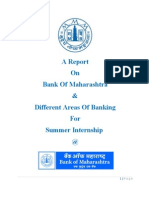 A Report on Bank of MH &amp; Banking