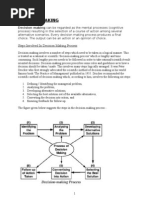 Decision Making Process