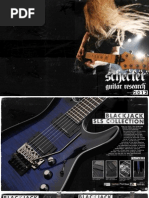 Schecter 2012 International Catalog