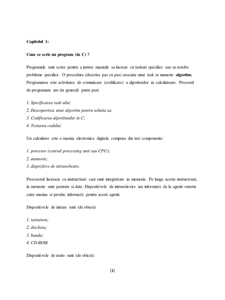 Programare Borland C | PDF