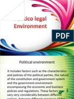 Politico Legal Environment