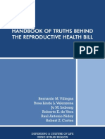 Handbook of Truths Behind the R.H. Bill 1st edition (Oct. 4, 2012 revision)