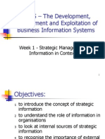 IS715 - Strategic Management Information Systems
