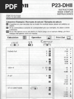 Download Canon 10-Key Calculator P23-DHII by Hana Bernard SN106009627 doc pdf