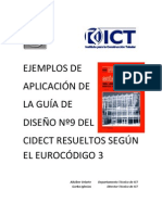 Ejemplos de unión atornillada entre columna tubular y viga resueltos según Eurocódigo 3