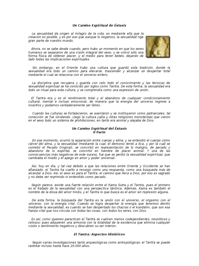 General El Tantra | PDF | Orgasmo | Kundalini