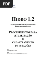 Hidro 1.2 Cadastramento Atualizacao Estacao