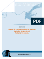 Luciano Opere in Italiano Volume Secondo