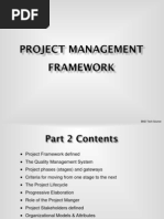 Project Management Framework