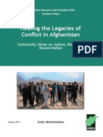 1201E-Healing the Legacies of Conflict in Afghanistan SP 2011