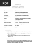 Download KAK-Pembangunan Gedung Olahraga by Mahirah Hanan SN106056758 doc pdf