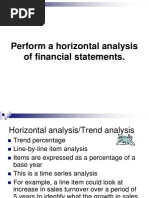 Horizontal+Vertical+Common Size Analysis