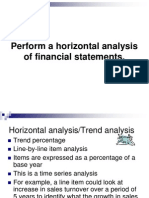 Horizontal+Vertical+Common Size Analysis