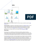 System Dynamics: John Sterman Complex Systems