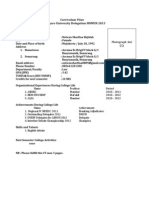 Application Form HNMUN 2013 2