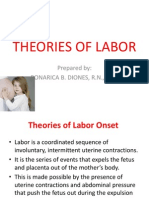 Theories of Labor: Prepared By: Ronarica B. Diones, R.N., R.M