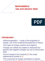 Coulomb's Law Electric Field Point Charges