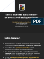 Dental Students Evaluations of An Interactive Histology Software
